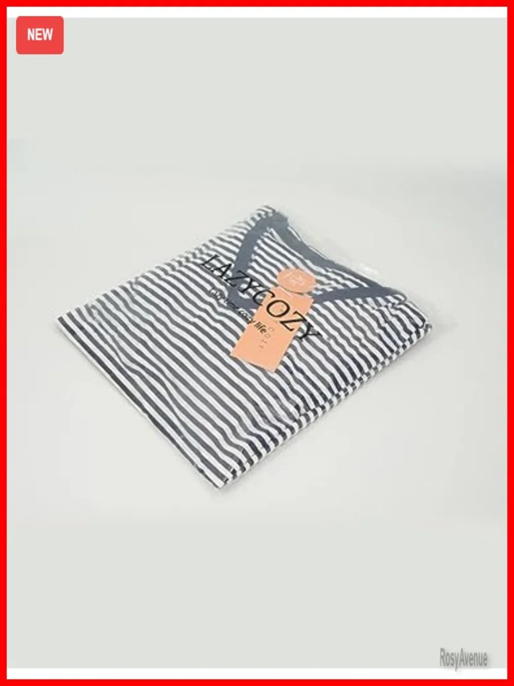 Women's Striped Pajama Set - Viscose from Bamboo Short Sleeve Sleep Shorts